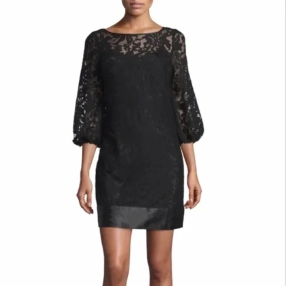 NWOT Laundry Lace Overlay Dress